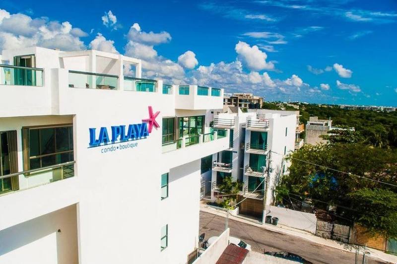 La Playa Condo Playa del Carmen Buitenkant foto